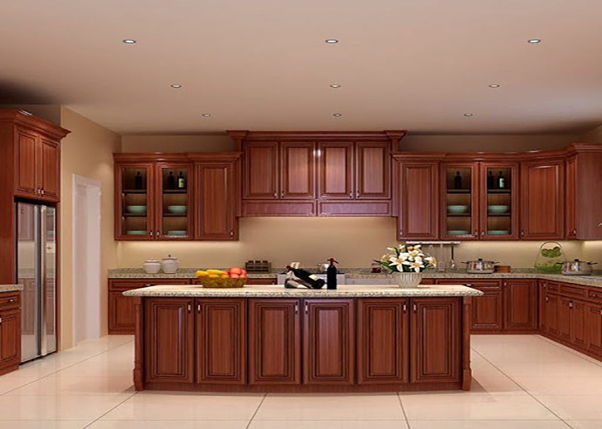 Wholesale RTA Base Cabinets of Saratoga Cinnamon for Kitchen Cabinets ...