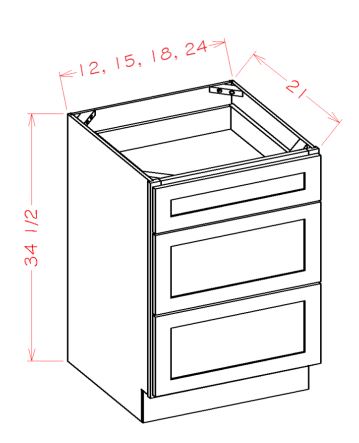 Vanity Drawer Base Cabinets