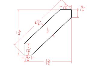 Angled Crown Moulding