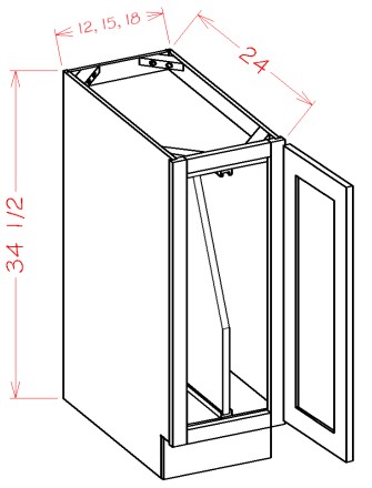Full Height Tray Divider Bases Kit