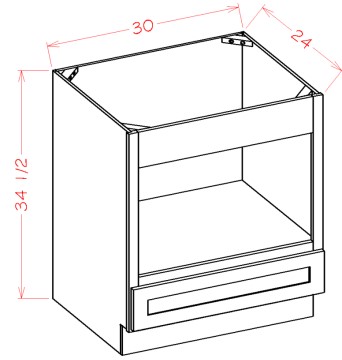 Base Microwave Cabinet