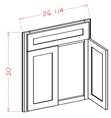 Sink Bases-Diagonal Sink Front