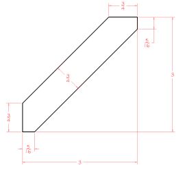 Angled Crown Moulding