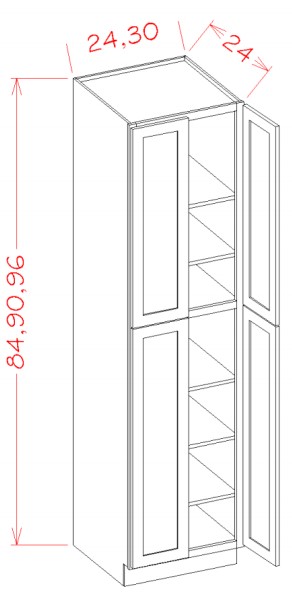 Utility Cabinets-4 Doors