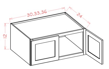 Refrigerator Wall Cabinets - 12