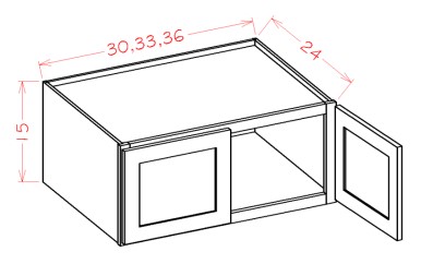 Refrigerator Wall Cabinets - 15