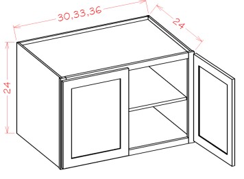 Refrigerator Wall Cabinets - 24